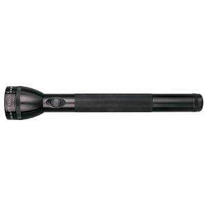 Maglite S4C016 Black Cell Flashlight, 4-C