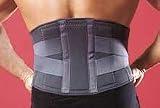 Magnetic Therapy Lumbar Back Brace w/Trioxon