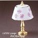 Reutter Porcelain Floral Shade Table Lamp