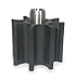 Dayton 3ACE2 Impeller/Sleeve Assy, Neoprene, For 3ACC1