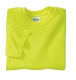 Gildan Ultra Blend - Youth 50/50 Cotton/Poly T-Shirt Safety Green-L