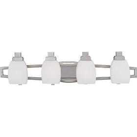 Artcraft Lighting AC5814BN Brushed Nickel Portland 4 Light Bathroom Vanity Light from the Portland C