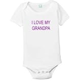 I Love My Grandpa Baby Onesie (6 months)