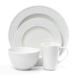 Emeril from Wedgwood Emeril's Chef's White Collection Chefs White Dinnerware Place Setting 4-pc.
