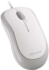 Microsoft Basic Optical Mouse - Optical - Cable - White - USB, PS/2 - 800 dpi - Scroll Wheel - 3 Button(s) - Symmetrical - P58-00062