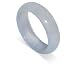 Awesome Synthetic Moonstone Band 5 MM Wide Ring
