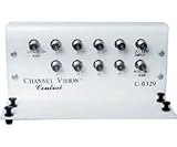 CHANNEL VISION C-0329 2 IN/8 Out Amplified Splitter/combiner