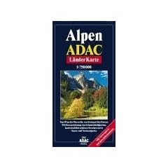 ADAC Karte, Alpen