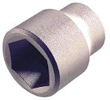 Ampco SS-1/2D19/32, Socket, 6-Point, 1/2 Drive, 19/32