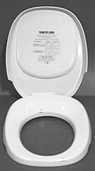 RV Toilet Aqua Magic IV Seat/Lid (White)
