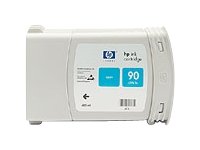 NO 90 CYAN INK CARTRIDGE 400ML F/ DESIGNJET 4000/4500 SERIES (C5061A)