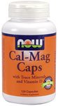 Cal-Mag Caps by NOW Foods - Minerals (500mg - 240 Capsules)