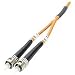 3' ST to ST Multimode Duplex Fiber Optic Cable, Intellinet 470056