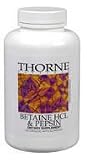 BETAINE HCL/PEPSIN SD414 625 capsules - THORNE RESEARCH