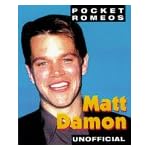 Matt Damon (Pocket Romeos Series) book cover