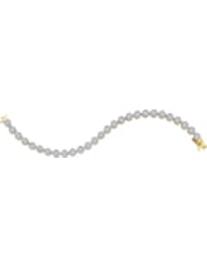 14KT Yellow Gold 4.00 CTW Diamond Flower Bracelet