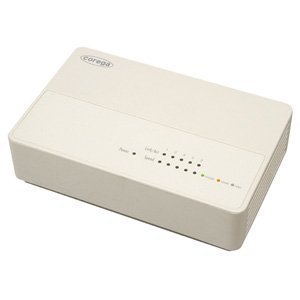 コレガ(アライドテレシス) 5ポートGigaSW゛ハブパワーコントロール機能電源内蔵JumboFrame対応RoHS対応ホワイト CG-SW05GTLXW