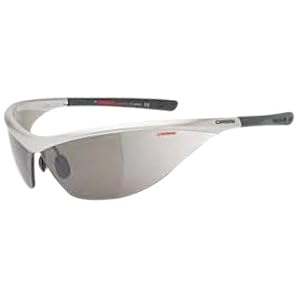 Carrera Korsa Sunglasses with 2 Sets of Interchangeable Lenses (Chrome)