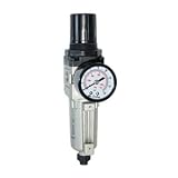 210TmhrQ9GL. SL160  Air Locker WR1135LG 1/4 Inch 2 Piece Regulator Lubricator Combo
