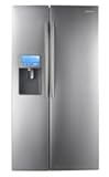 RSG309AARS Samsung 30 Cu. Ft. Side by Side Refrigerator Dispenser LCD Displ ....