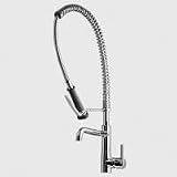 KWC 10.501.154.127 - Systema Deck Side Lever 12 Inch - Splendure Stainless Steel Finish