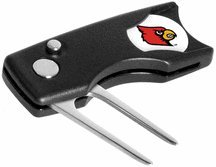 Louisville Cardinals Spring Action Divot Tool With Golf Ball Marker Of 2)