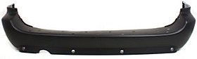 2005-2007 CHRYSLER TOWN & COUNTRY VAN (w/119 inch wheelbase; w/o bright molding; w/Stow/Go seat; ) Rear Bumper Cover