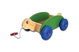 Wooden Turtle Pedal Car