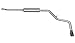 Gibson 612202 Stainless Steel Single Exhaust System