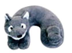 Cloudz Kidz Plush Neck Pillow (Wolf)