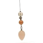 Quartz Pendulum 05 Rose Quartz Pink Reiki Energy Healing Crystal Dowsing