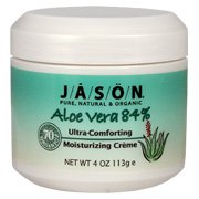 Aloe Vera Cream 84% With Vit E - 4 oz., (Jason Natural Products)
