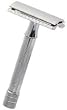Merkur Standard Safety Razor with Bar #33C + 5 Free DE Razor Blades