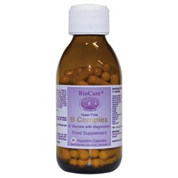 Biocare Vitamin B Complex plus Magnesium 90 Vegicaps
