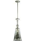 Argento Antique Silver Glass Mini Pendant