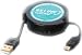 AUXU5BF EXLINK �������t���b�gUSB�P�[�u��MiniB