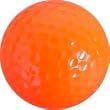 1 Dozen Colored Golf Balls - Orange