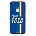 YOUNiiK Styling Skin Designfolie f�r Apple iPhone 4 (mit Logocut) - Fan Artikel WM 2010 Italien Design Skin