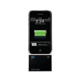 Kensington Mini Battery Extender and Charger for iPod; iPhone 1G, 3G (Black)