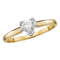 1 2 ct. Heart Shape Diamond Solitaire
