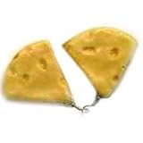 Cheese Earrings - Green Bay Packers