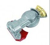 Phillips Industries Gladhand Emergency Straight Red 12-008