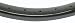 Rim Steel Tiw 20X1.75 36H Black