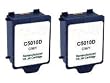 2 Pack of Hewlett Packard Tri-color Ink Cartridge (C9342FN#140)