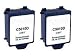 2 Pack of Hewlett Packard Tri-color Ink Cartridge (C9342FN#140)