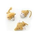 SNAZZY PLUSH CAT TOYS, Color: PROWLERS (Catalog Category: Cat:TOYS)