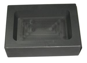 20 Troy oz Gold Graphite Ingot Mold for Casting 