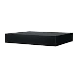 Ikea Lack Black Floating Shelf Concealed Mounting It very attractive for my likes and will most likely use them the most
