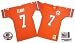 John Elway 1984 Denver Broncos #7 Authentic Throwback Mitchell and Ness NFL Football Jersey (Orange)
