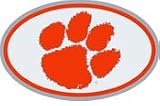 SD51572 Clemson White Tiger Paw Auto Emblem